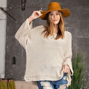 Chunky & Cozy Oversized Knit Sweater